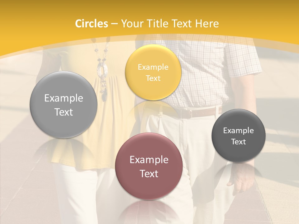 Old Outdoors Smiling PowerPoint Template