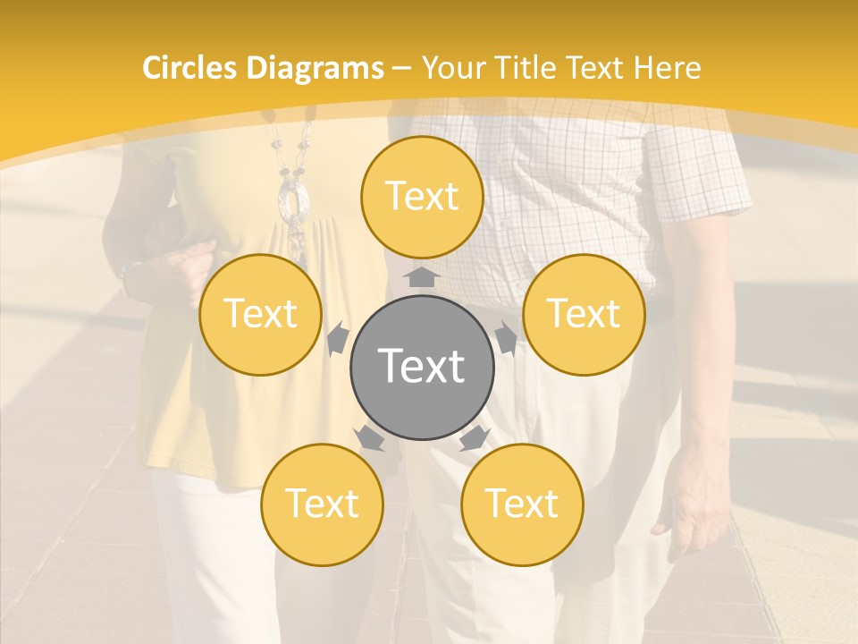 Old Outdoors Smiling PowerPoint Template