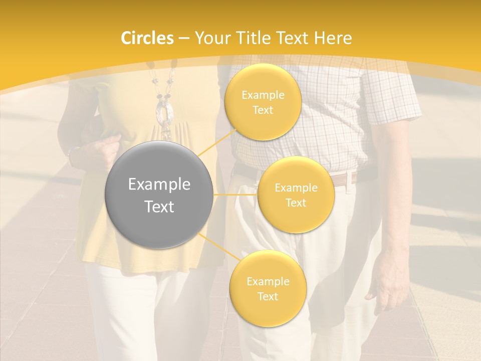 Old Outdoors Smiling PowerPoint Template