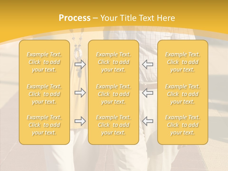 Old Outdoors Smiling PowerPoint Template
