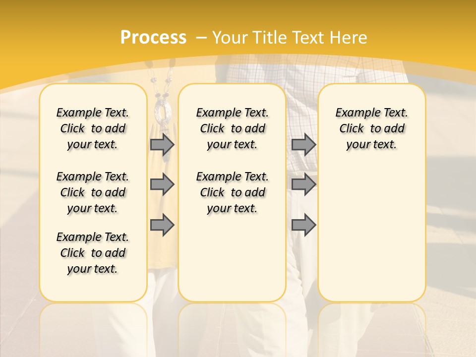 Old Outdoors Smiling PowerPoint Template