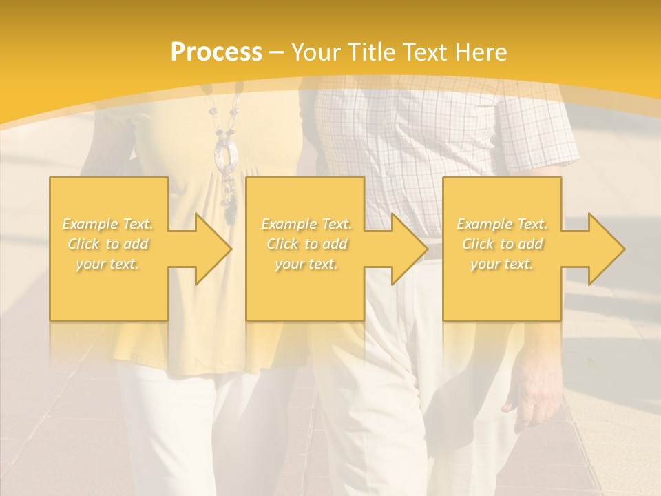 Old Outdoors Smiling PowerPoint Template
