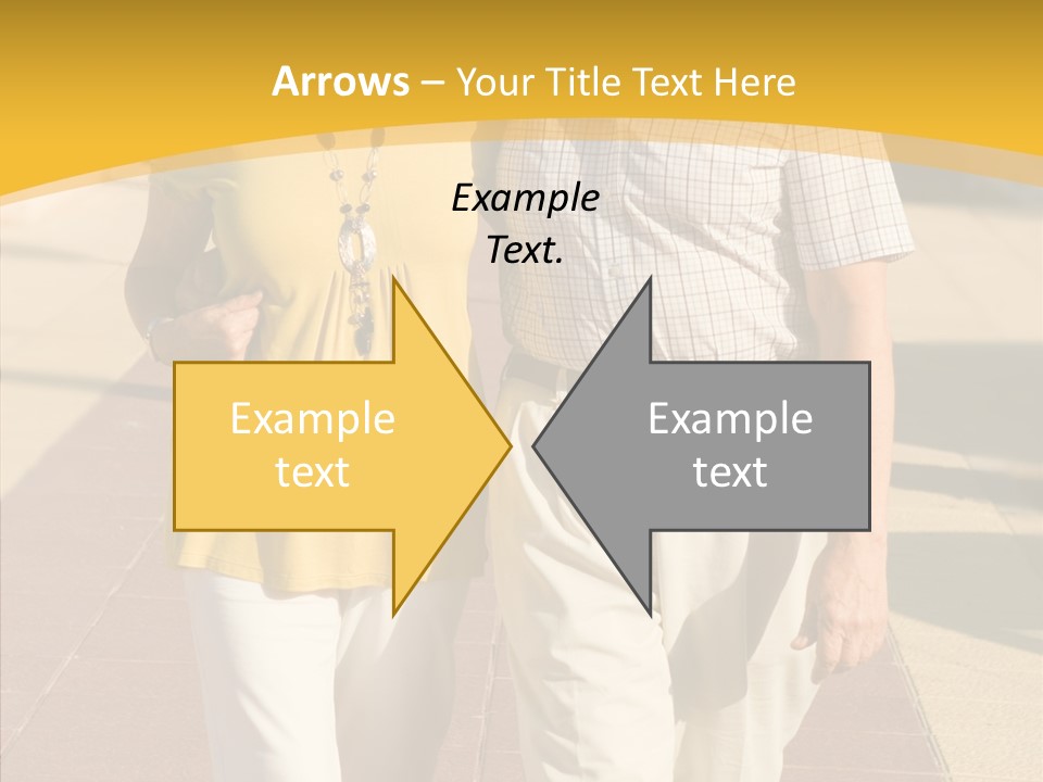 Old Outdoors Smiling PowerPoint Template