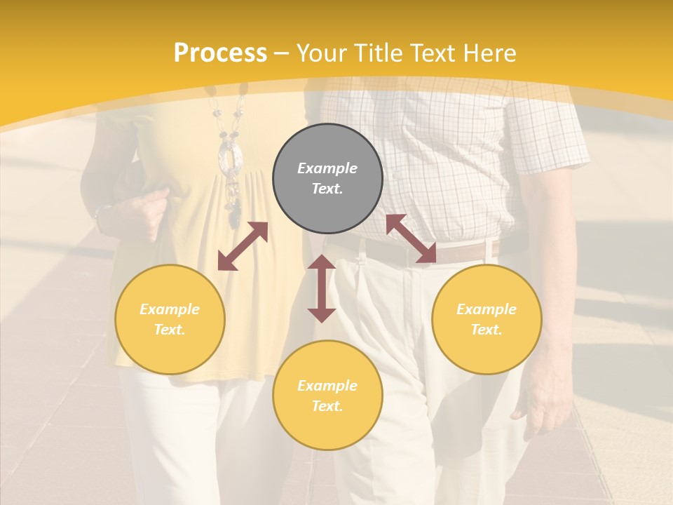 Old Outdoors Smiling PowerPoint Template