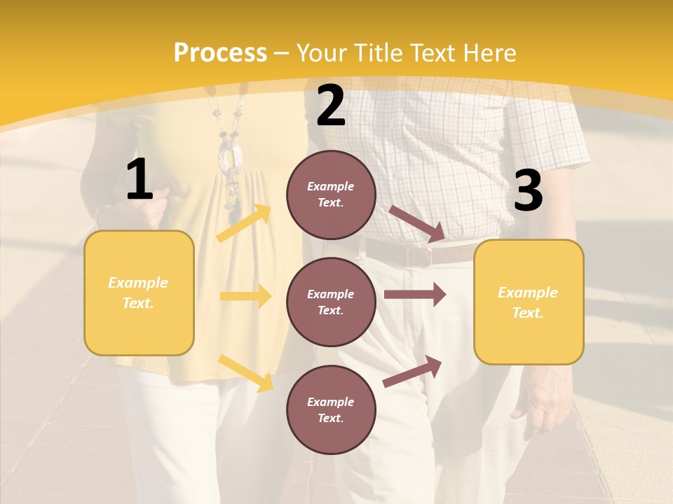 Old Outdoors Smiling PowerPoint Template