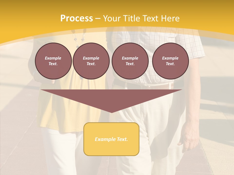 Old Outdoors Smiling PowerPoint Template