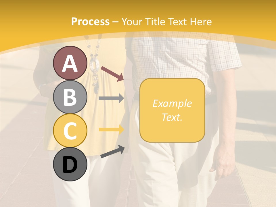 Old Outdoors Smiling PowerPoint Template