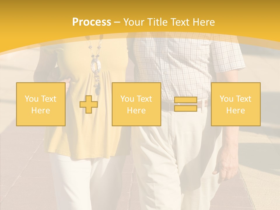 Old Outdoors Smiling PowerPoint Template