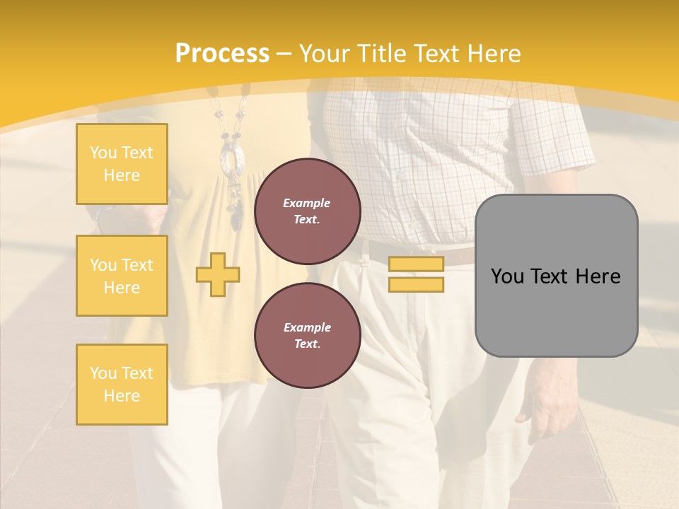 Old Outdoors Smiling PowerPoint Template