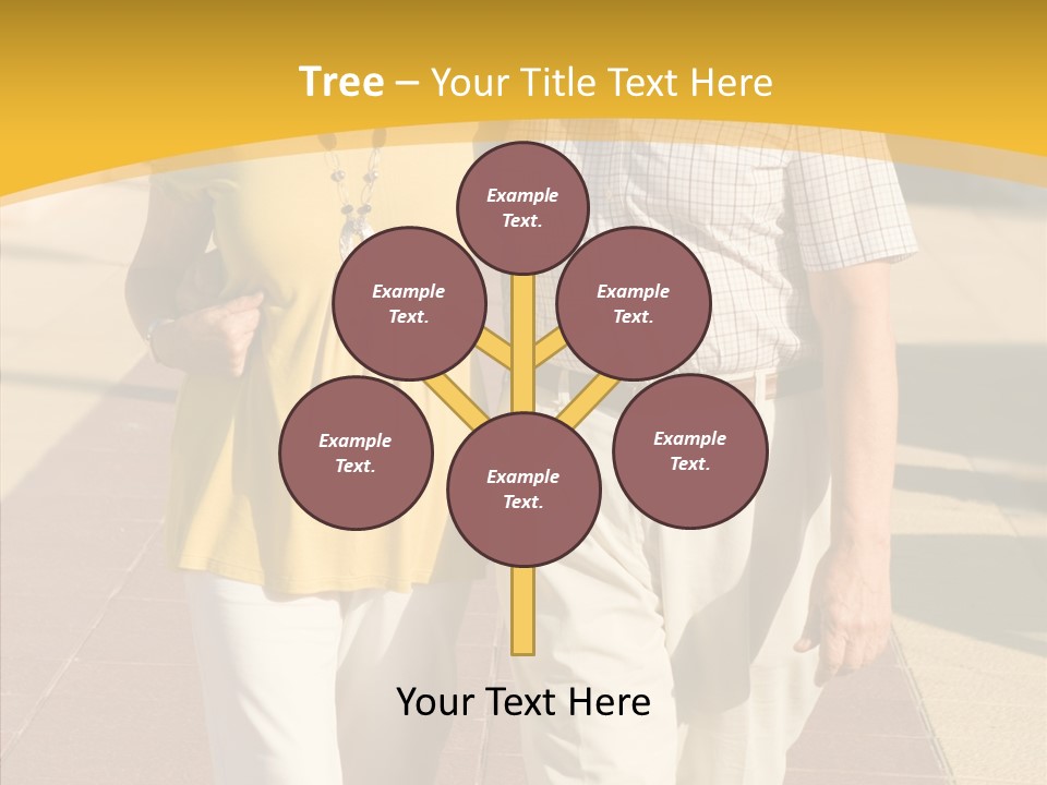Old Outdoors Smiling PowerPoint Template