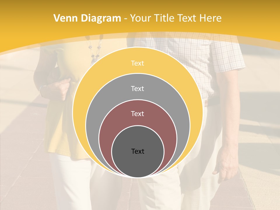 Old Outdoors Smiling PowerPoint Template