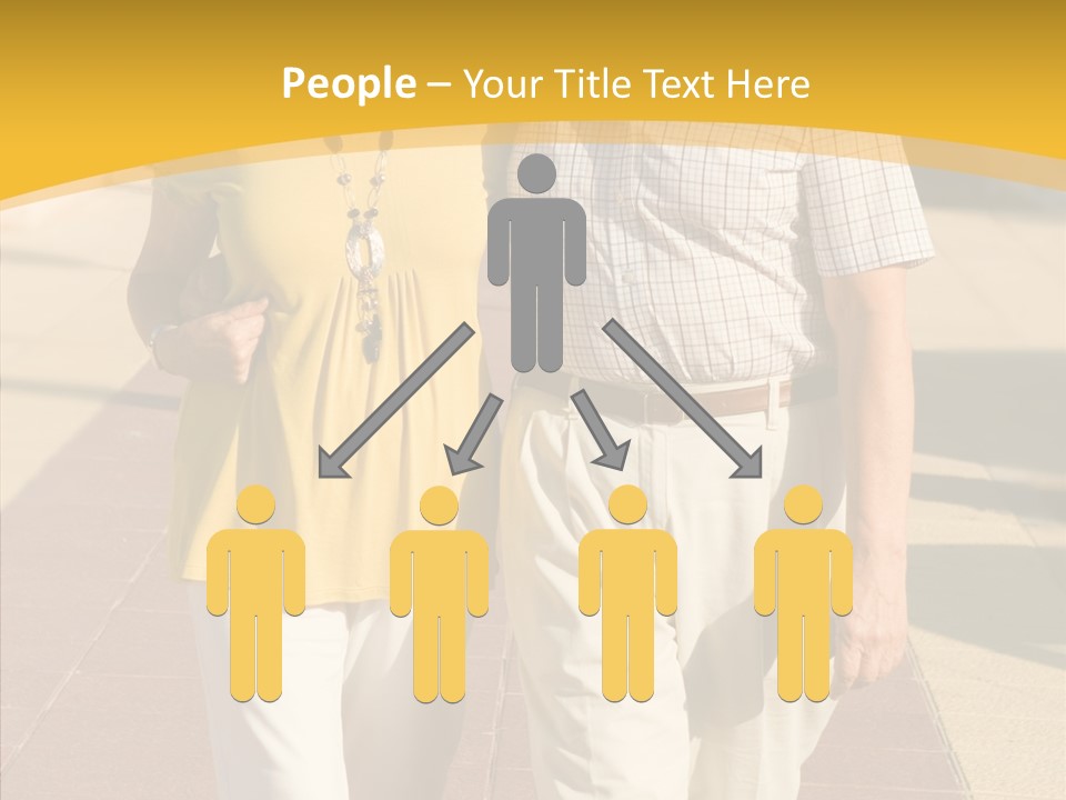 Old Outdoors Smiling PowerPoint Template