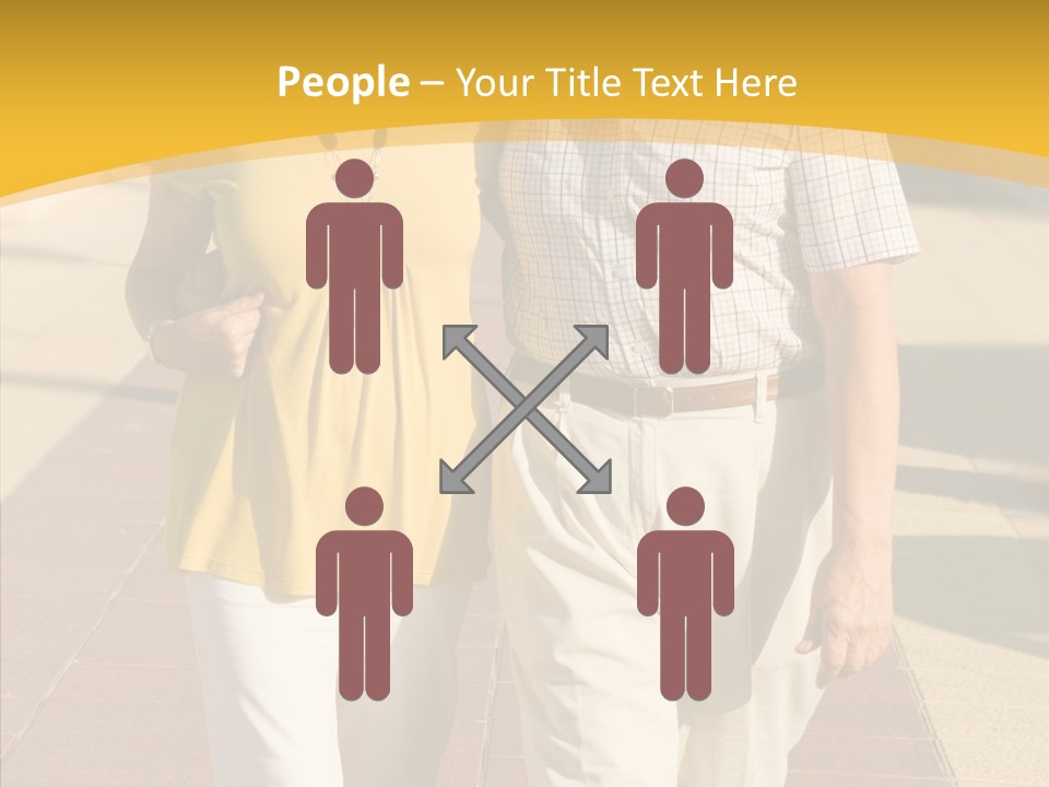 Old Outdoors Smiling PowerPoint Template