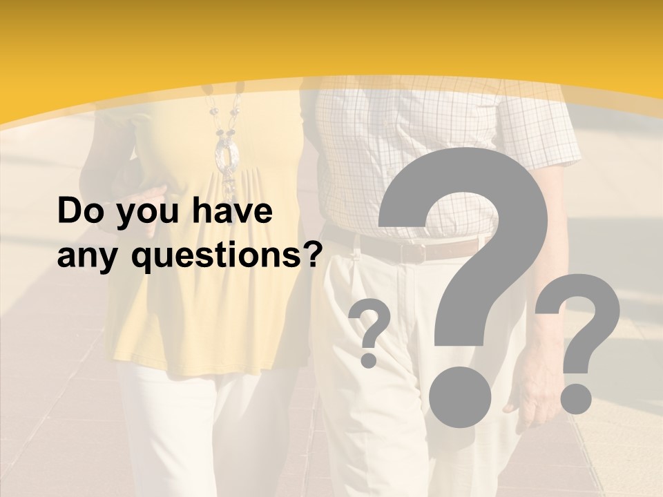 Old Outdoors Smiling PowerPoint Template