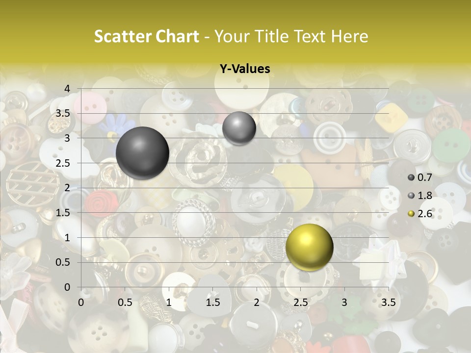 Glue Sewing Colors PowerPoint Template