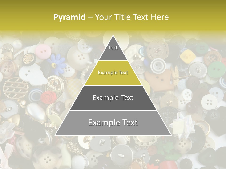 Glue Sewing Colors PowerPoint Template