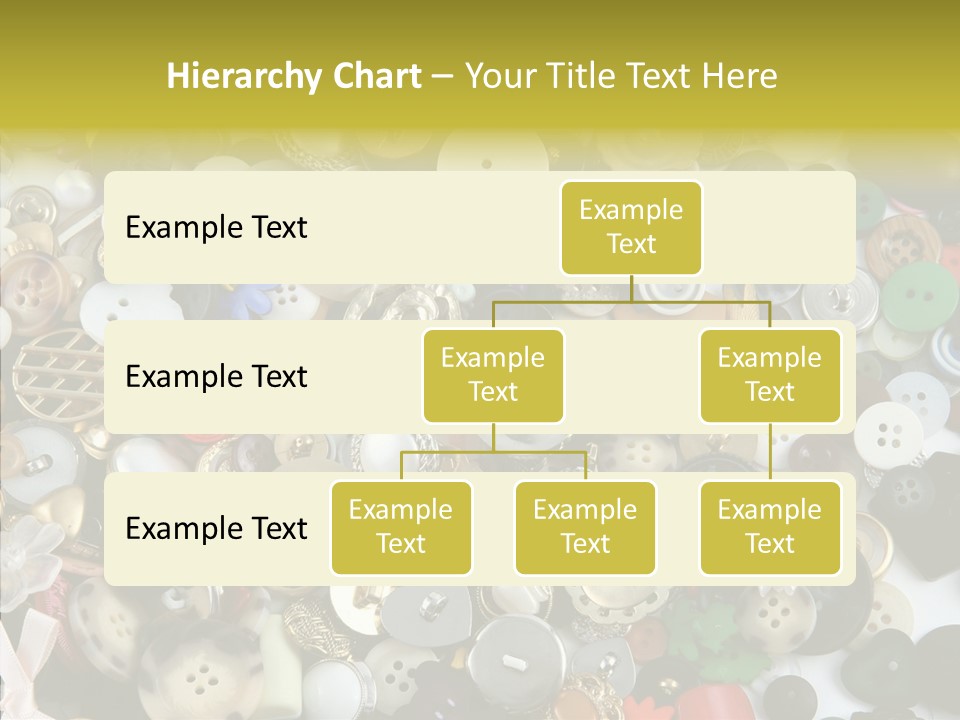 Glue Sewing Colors PowerPoint Template
