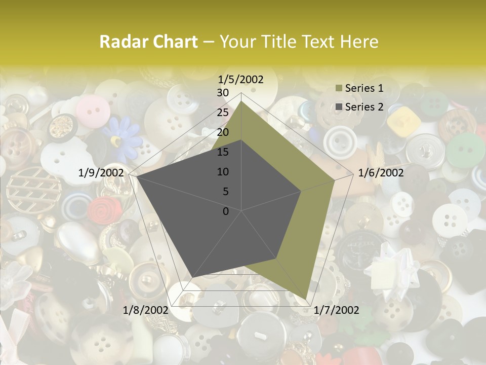 Glue Sewing Colors PowerPoint Template