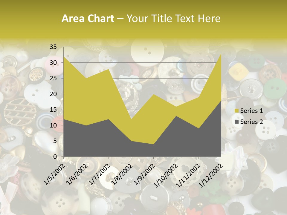 Glue Sewing Colors PowerPoint Template