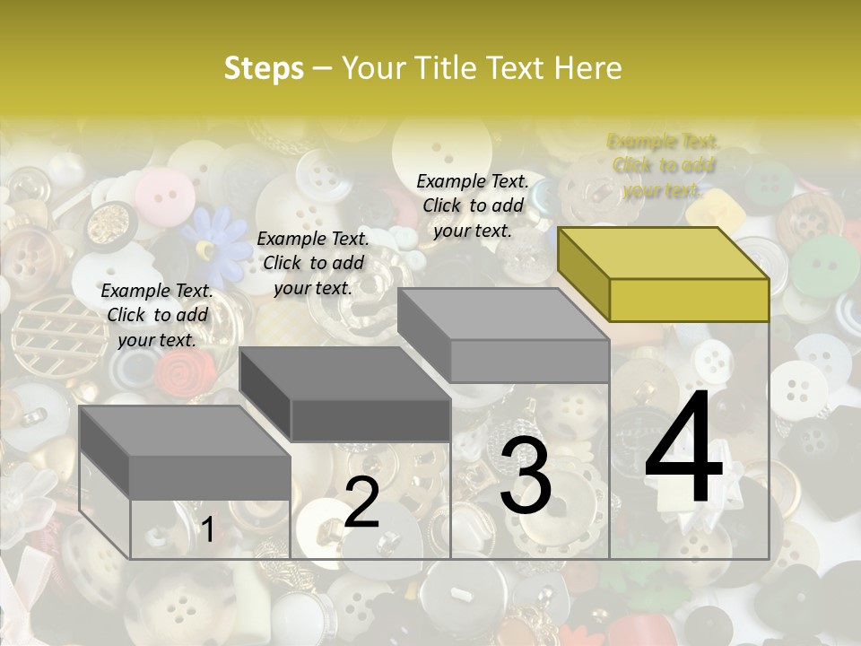 Glue Sewing Colors PowerPoint Template