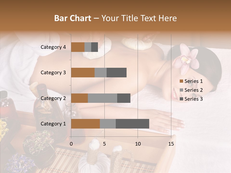 Tissue Massage Beauty Young Woman PowerPoint Template