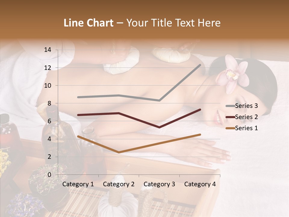 Tissue Massage Beauty Young Woman PowerPoint Template