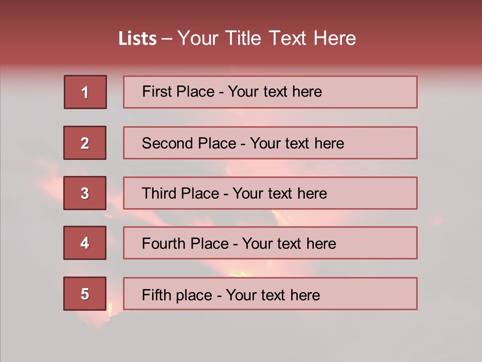 Sea Hot Ocean PowerPoint Template