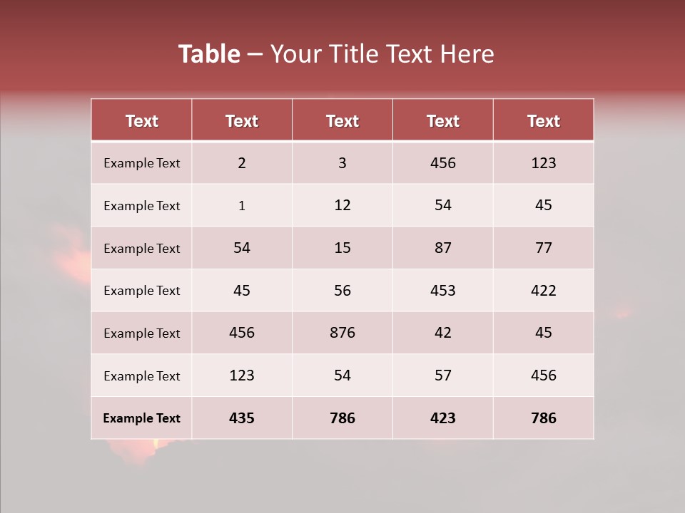 Sea Hot Ocean PowerPoint Template