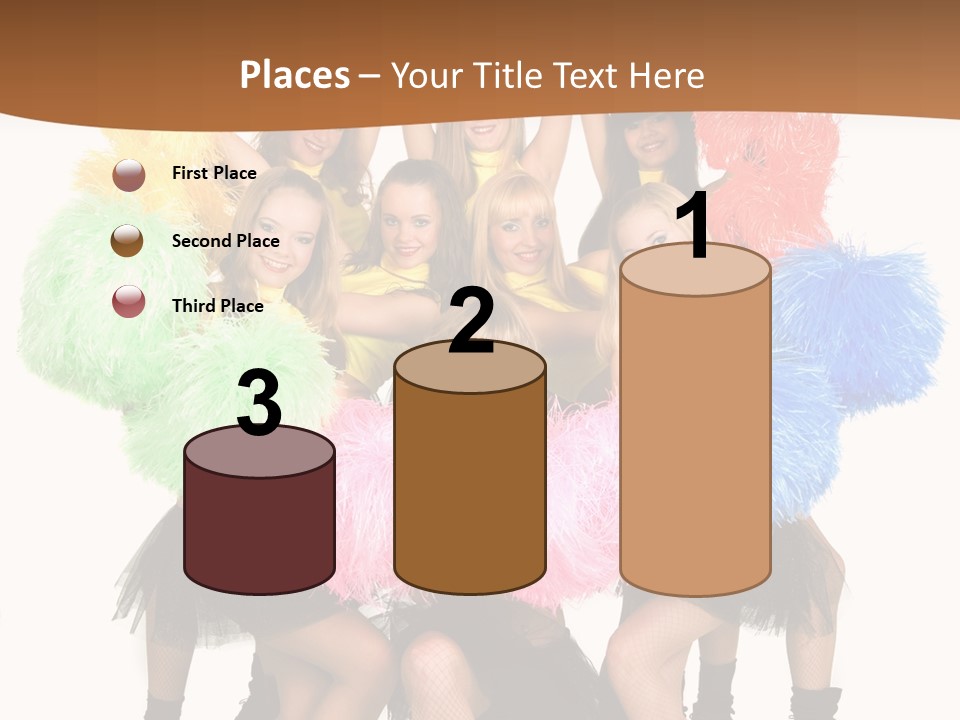 Squad Dancing Group PowerPoint Template