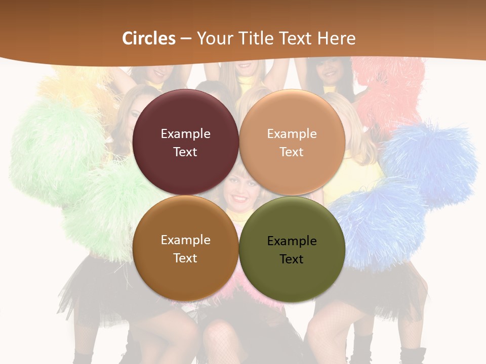 Squad Dancing Group PowerPoint Template