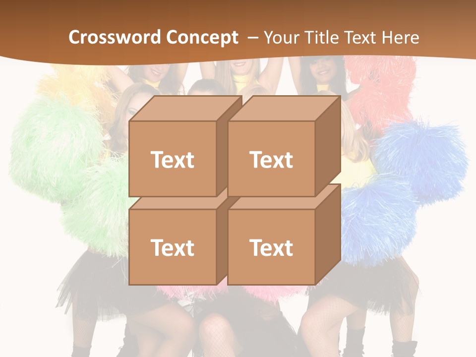 Squad Dancing Group PowerPoint Template