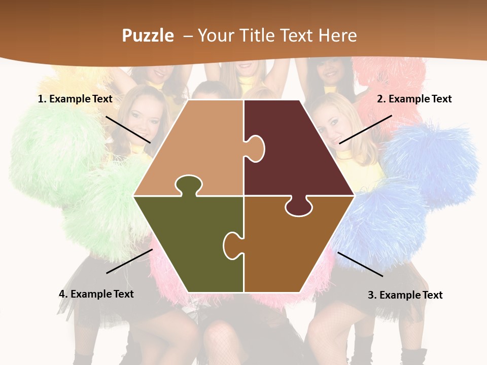 Squad Dancing Group PowerPoint Template