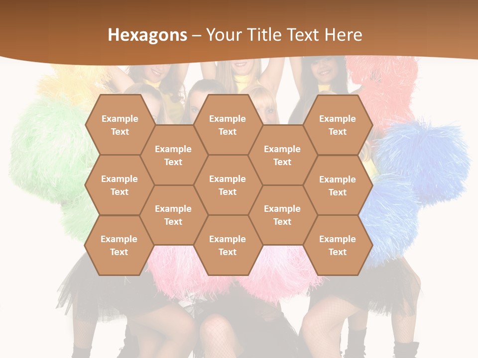 Squad Dancing Group PowerPoint Template