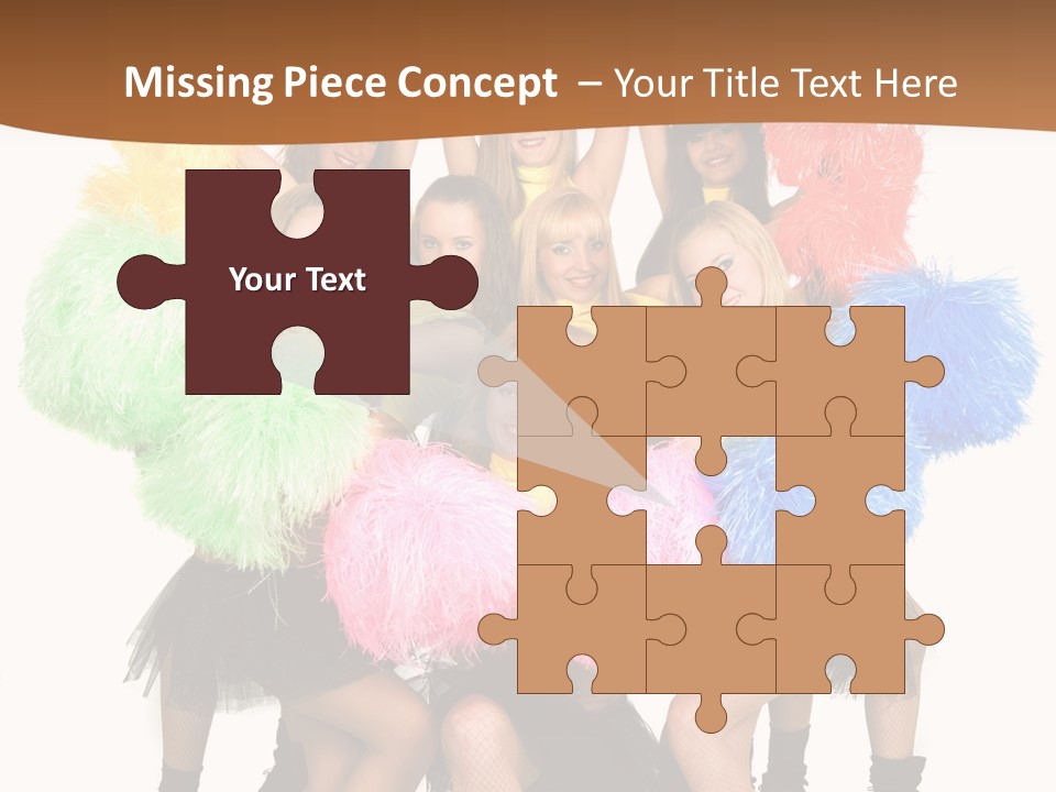 Squad Dancing Group PowerPoint Template