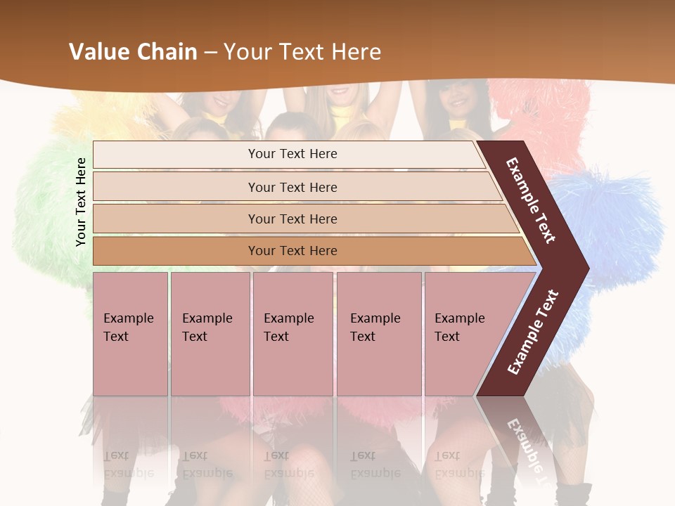 Squad Dancing Group PowerPoint Template