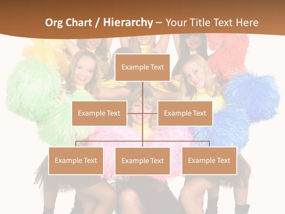 Squad Dancing Group PowerPoint Template