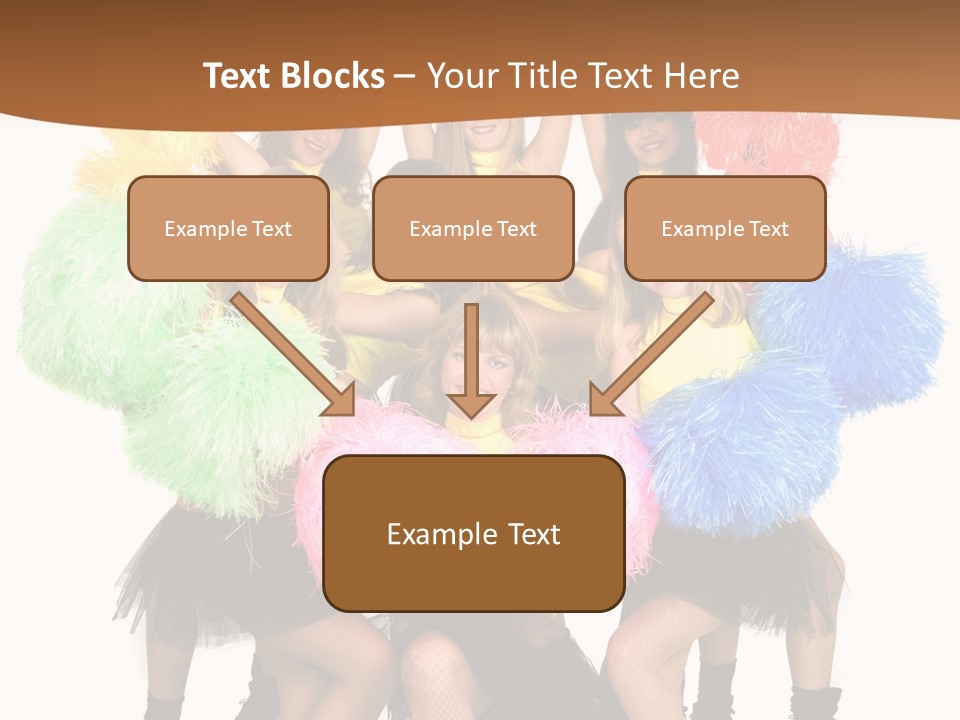 Squad Dancing Group PowerPoint Template