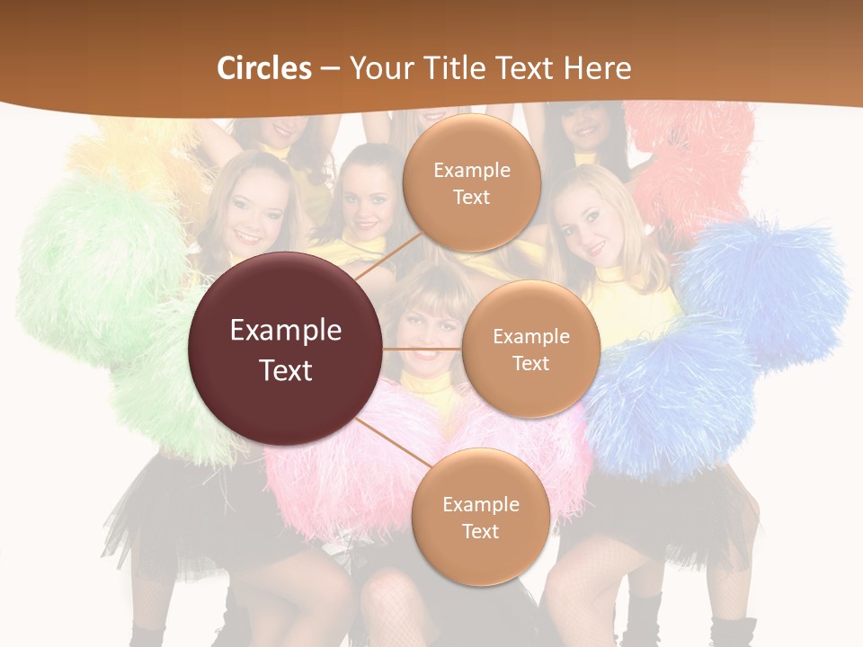 Squad Dancing Group PowerPoint Template