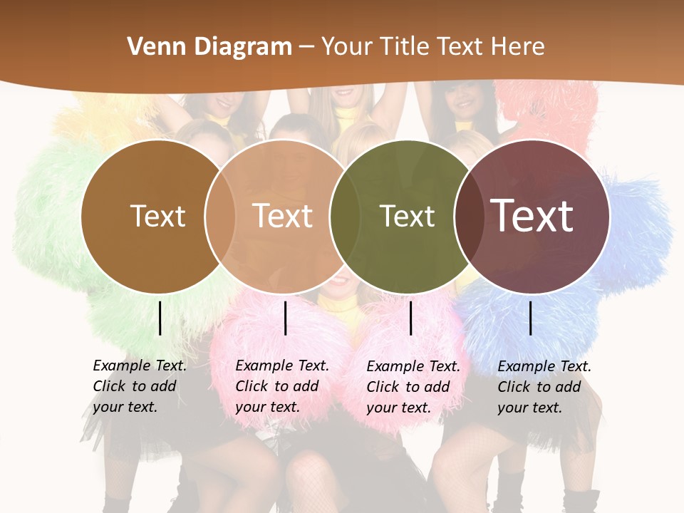 Squad Dancing Group PowerPoint Template