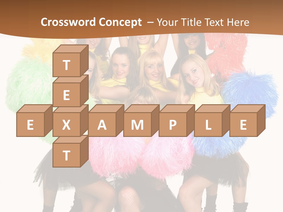 Squad Dancing Group PowerPoint Template