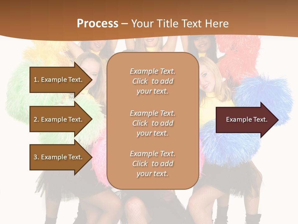 Squad Dancing Group PowerPoint Template