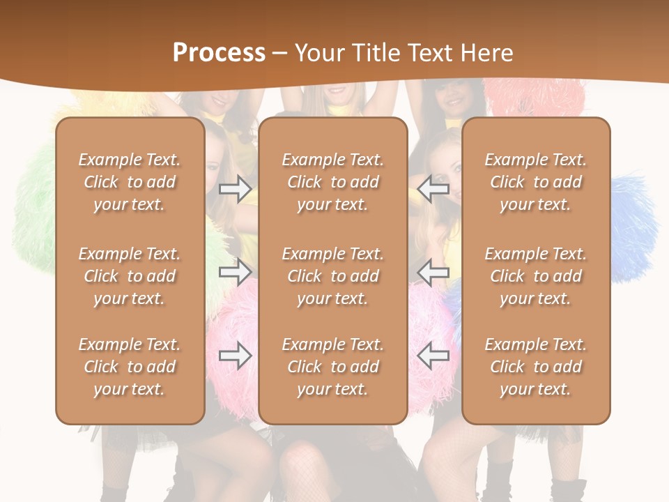 Squad Dancing Group PowerPoint Template
