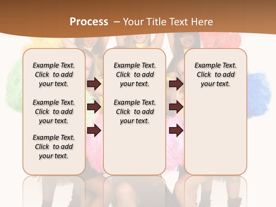 Squad Dancing Group PowerPoint Template