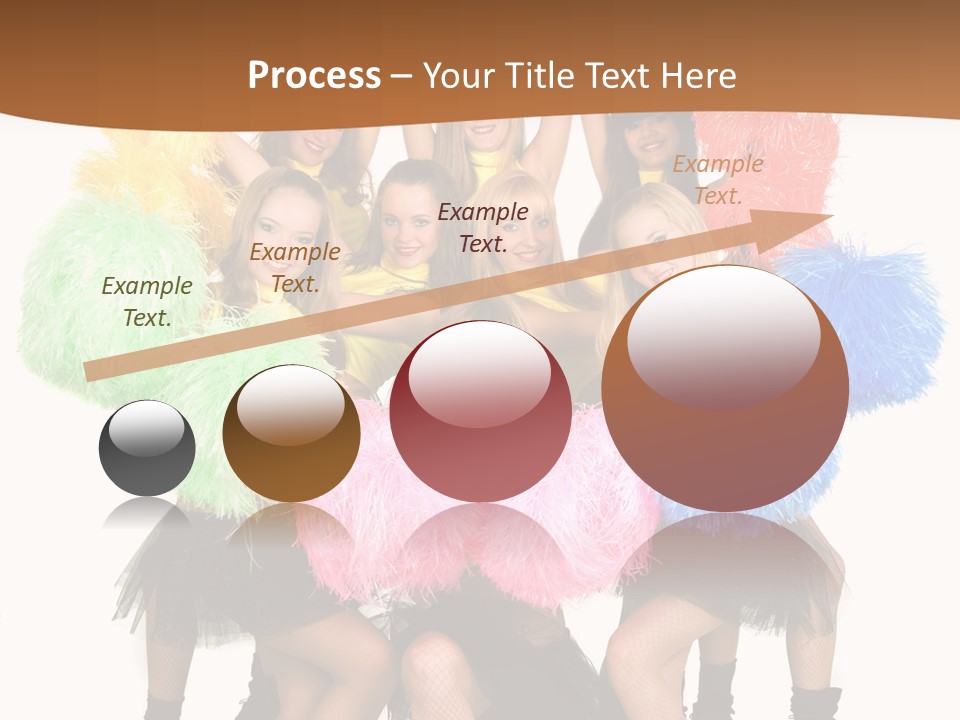 Squad Dancing Group PowerPoint Template