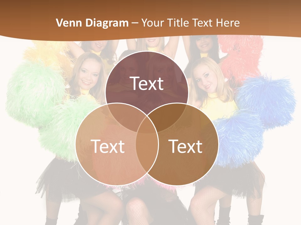 Squad Dancing Group PowerPoint Template