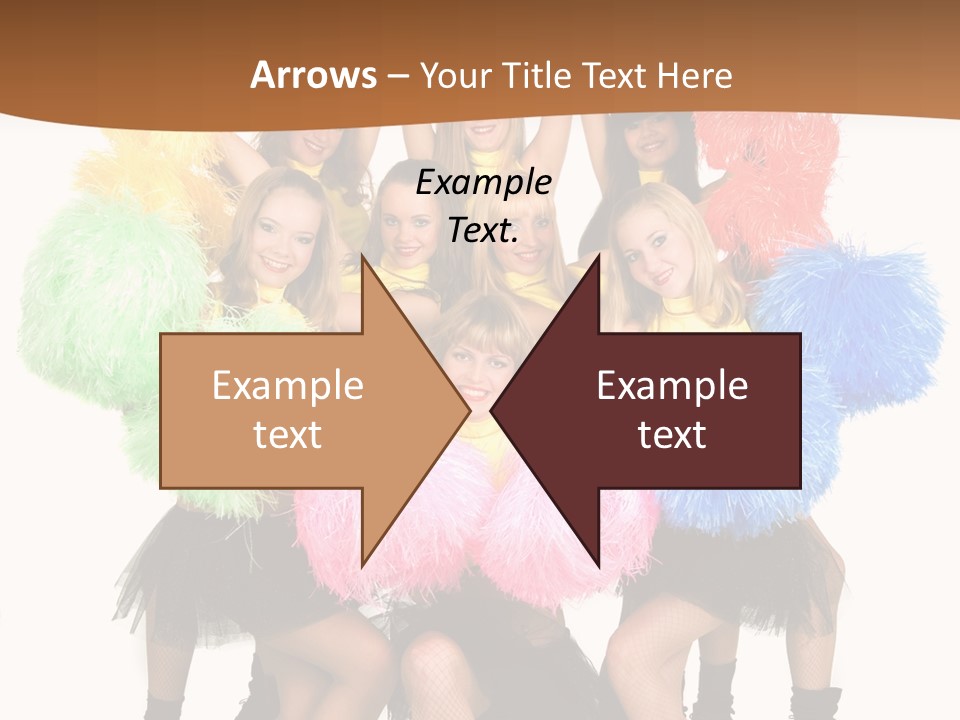 Squad Dancing Group PowerPoint Template