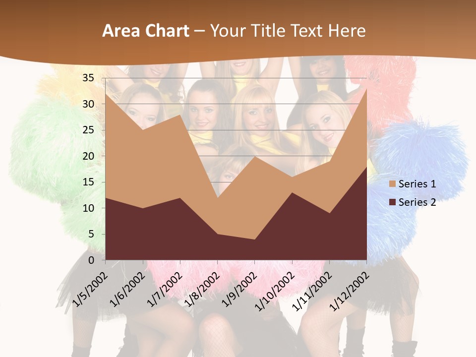 Squad Dancing Group PowerPoint Template