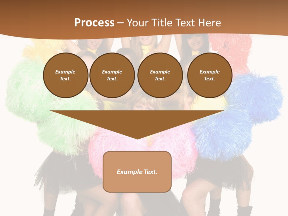 Squad Dancing Group PowerPoint Template