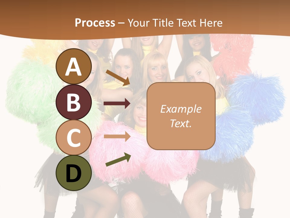 Squad Dancing Group PowerPoint Template