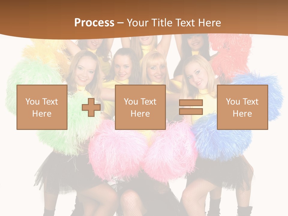 Squad Dancing Group PowerPoint Template